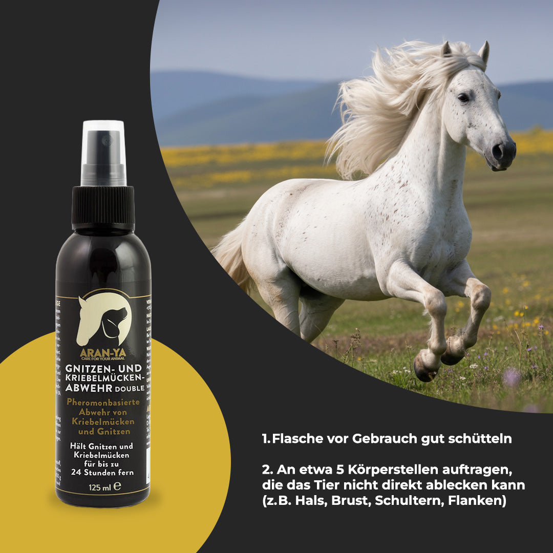 ARAN-YA Kriebelmücken und Gnitzen-Abwehr double