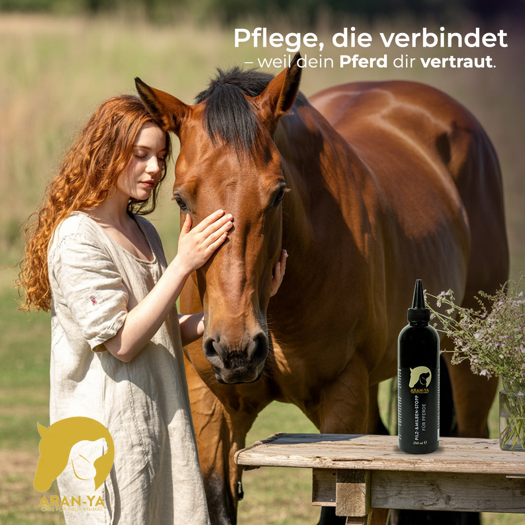 ARAN-YA Anti Milben, Läuse und Flöhe bei Pferden