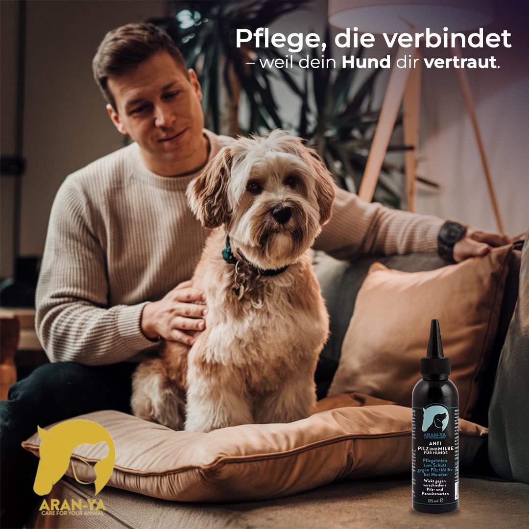 ARAN-YA Anti Milben, Läuse und Flöhe bei Hunden