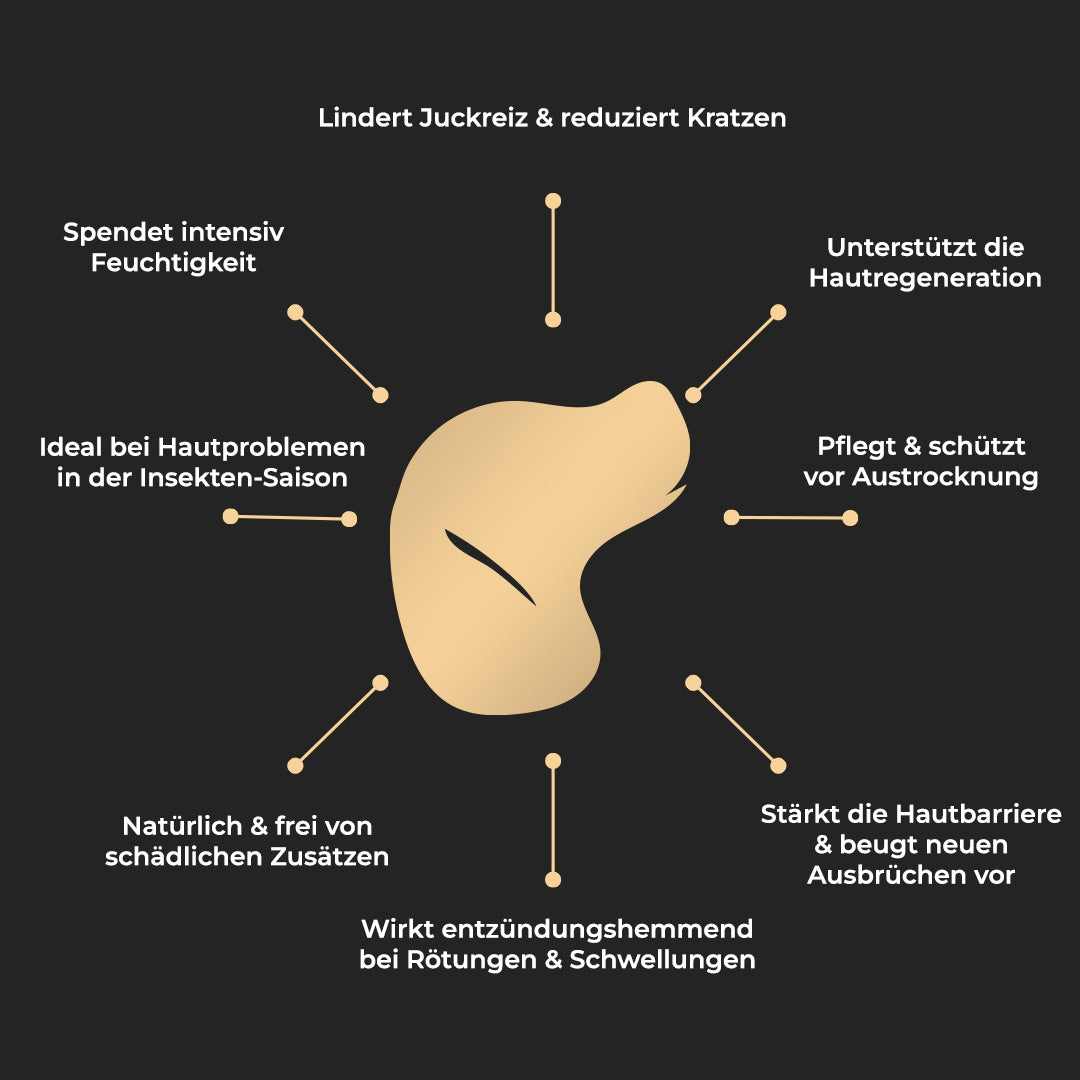 ARAN-YA Hautpflege für Pferde bei Ekzemen